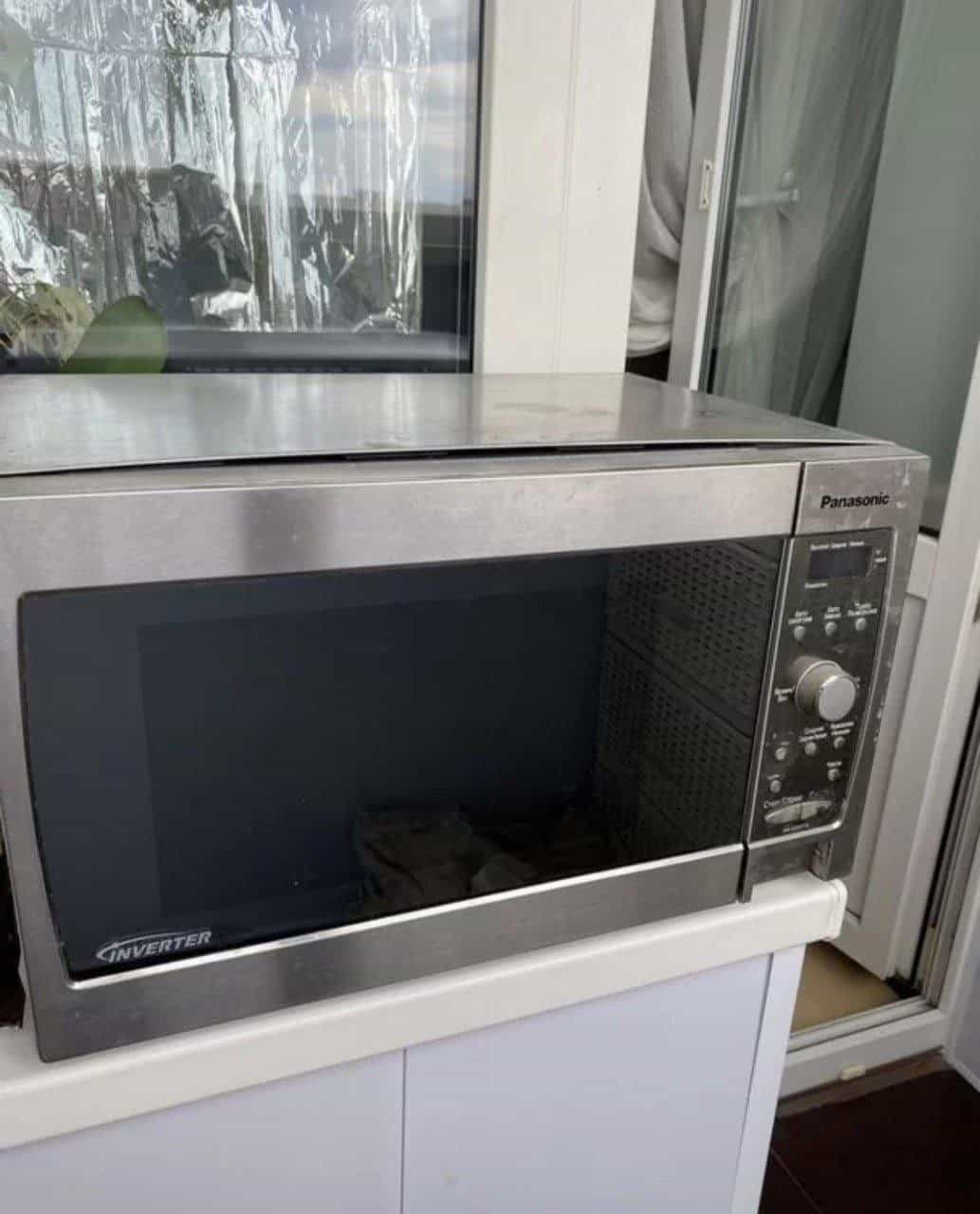 Panasonic Mikrowelle mit Inverter (Edelstahl)