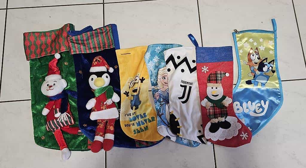 Calze per la befana.