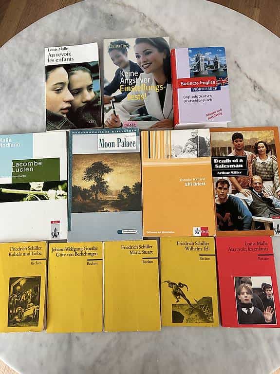 Goethe Schiller Fontane Au revoor les enfants