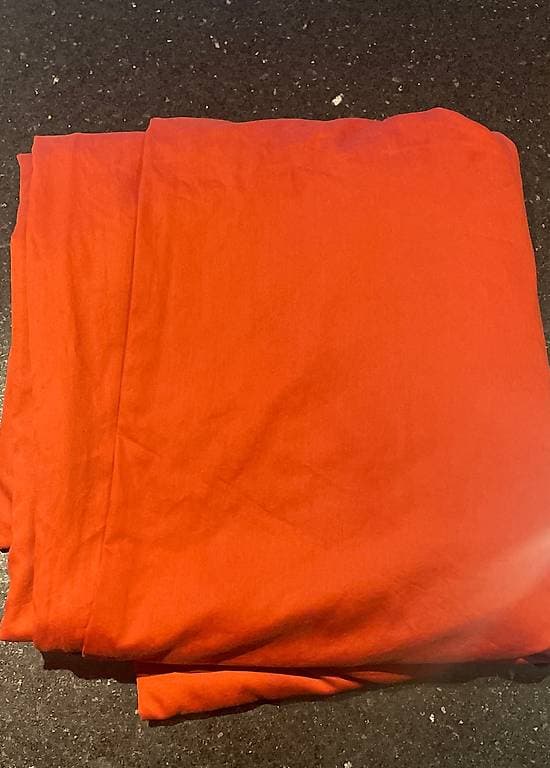 Bettwäsche 240x240 Satin kaminrot