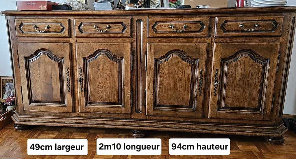 Crédence en bois