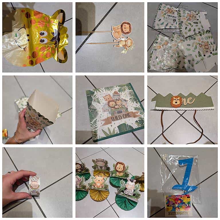 Regalo decorazioni tema Wild One
