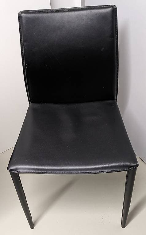 Stuhl Metall / Leder, 10 Stück