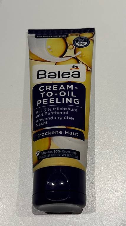 Cream-Öl-Peeling 3/4 voll