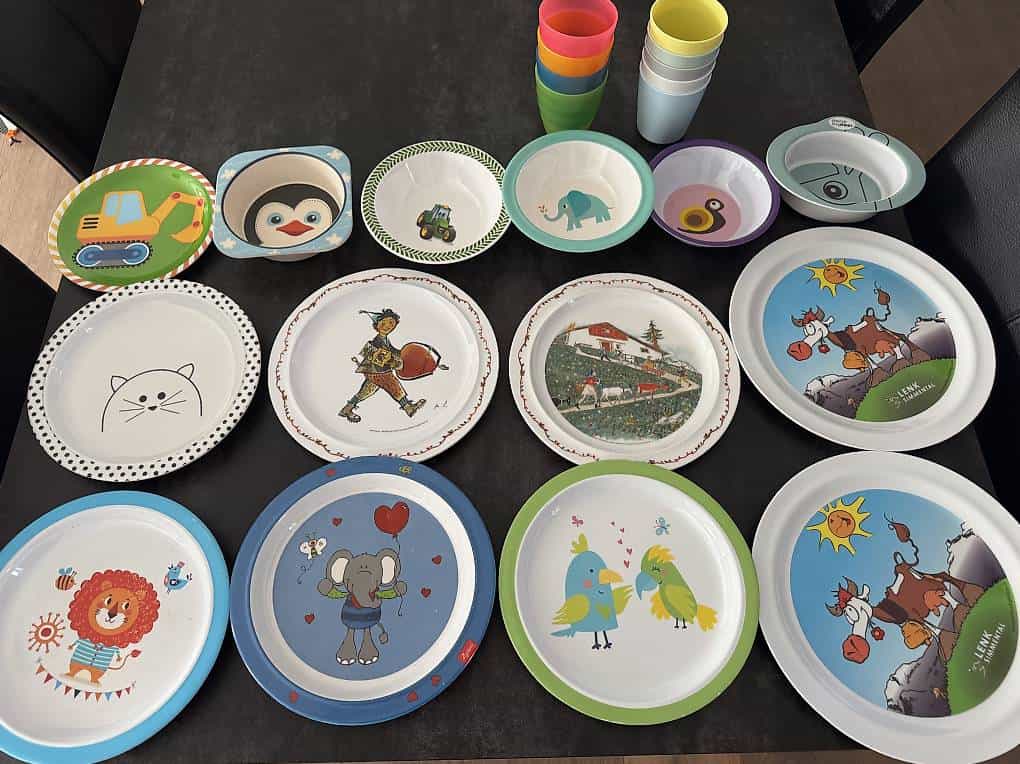 Diverses Kindergeschirr