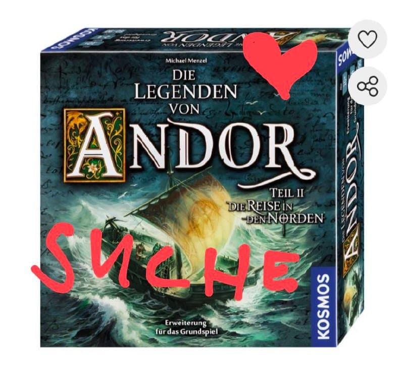 Legenden von Andor - Spiel