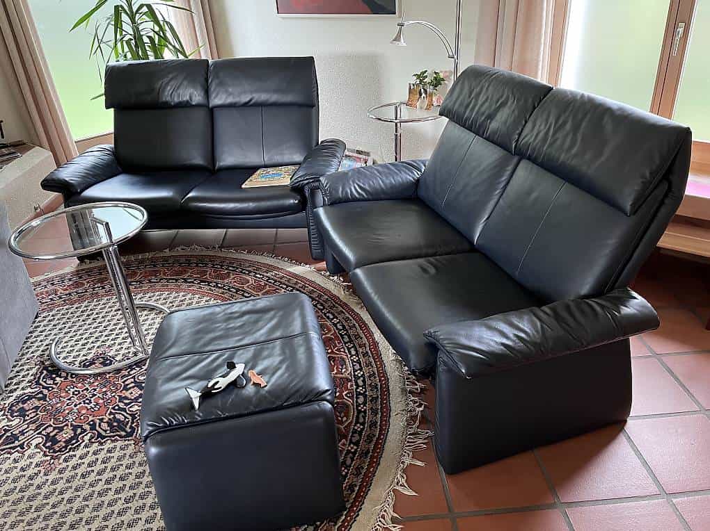 Hochwertiges Ledersofa