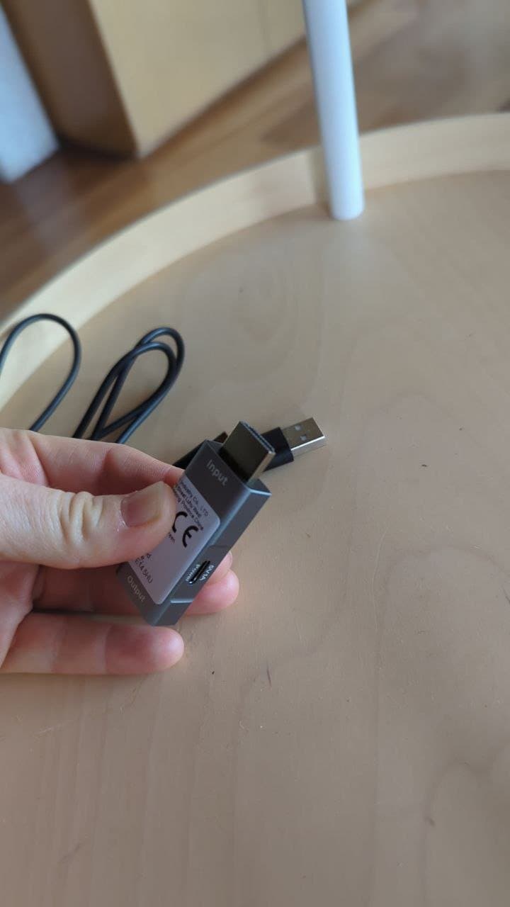 HDMI make to USB-C female Adapter