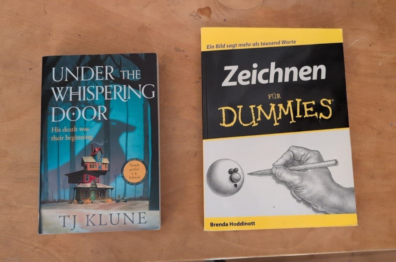 Bücher (Under the Whispering Door, Zeichnen für Dummies)