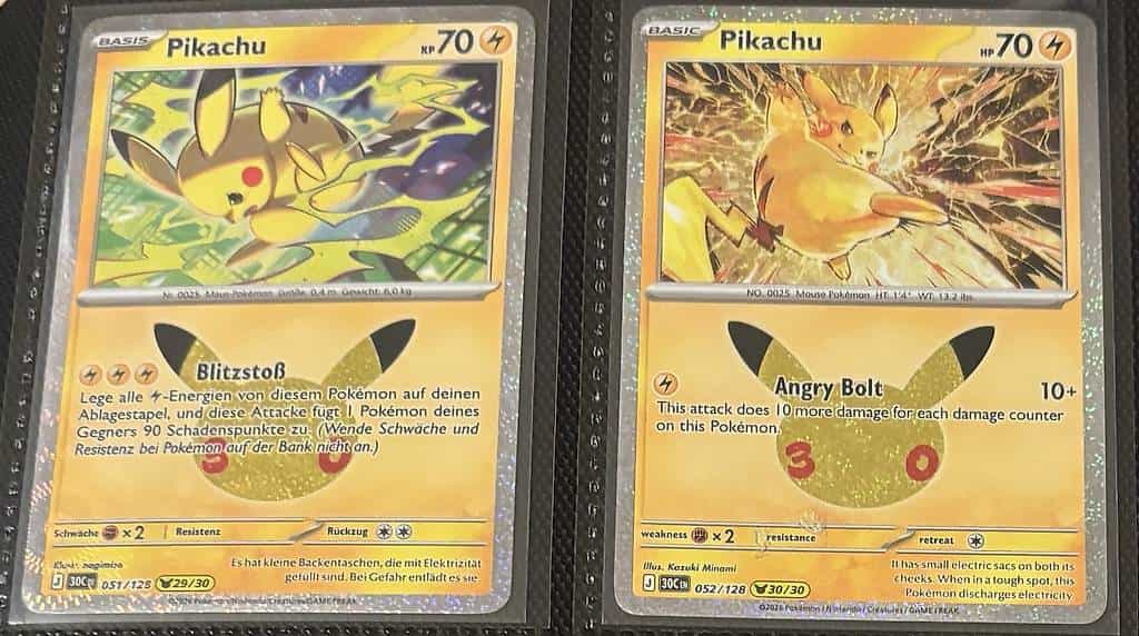 Cartes pokémons 25 ans ! 6