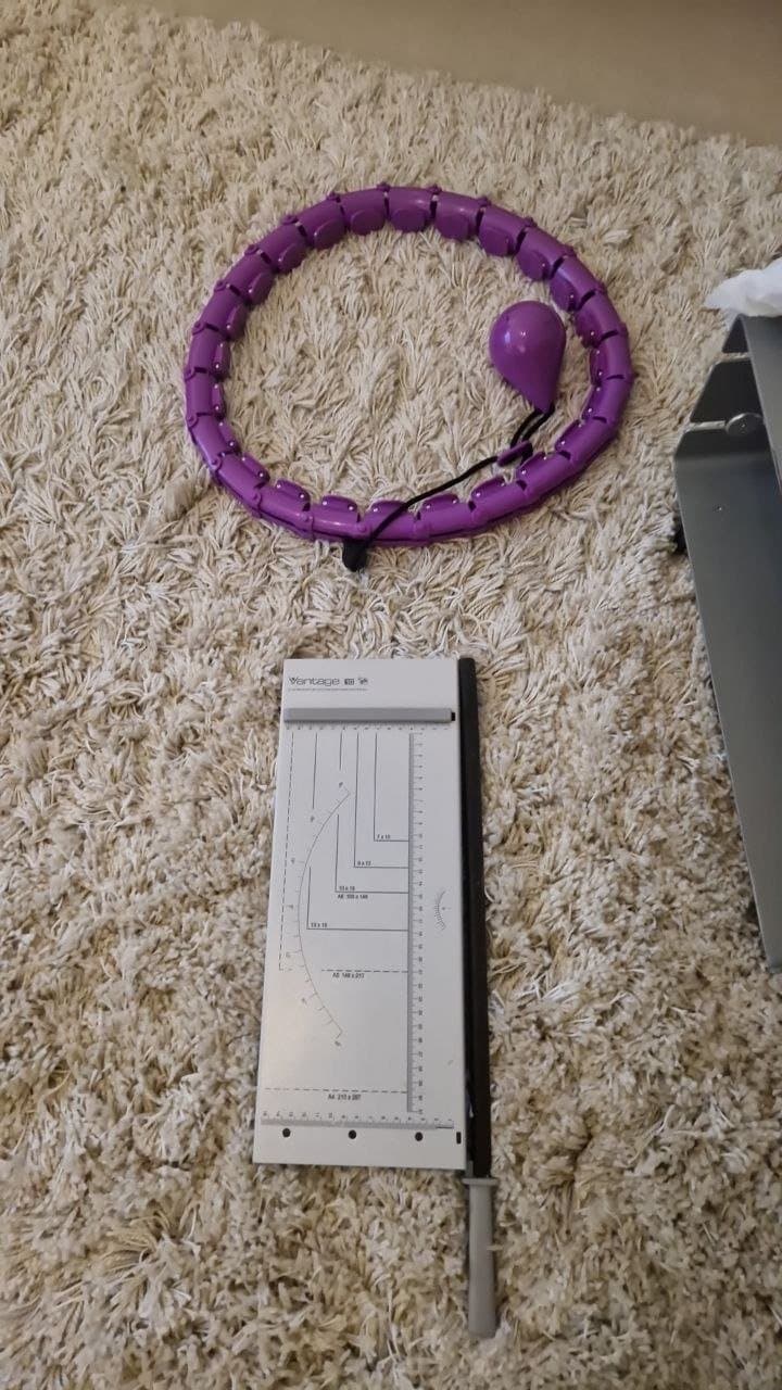 Hula Hoop und Massagewerkzeug