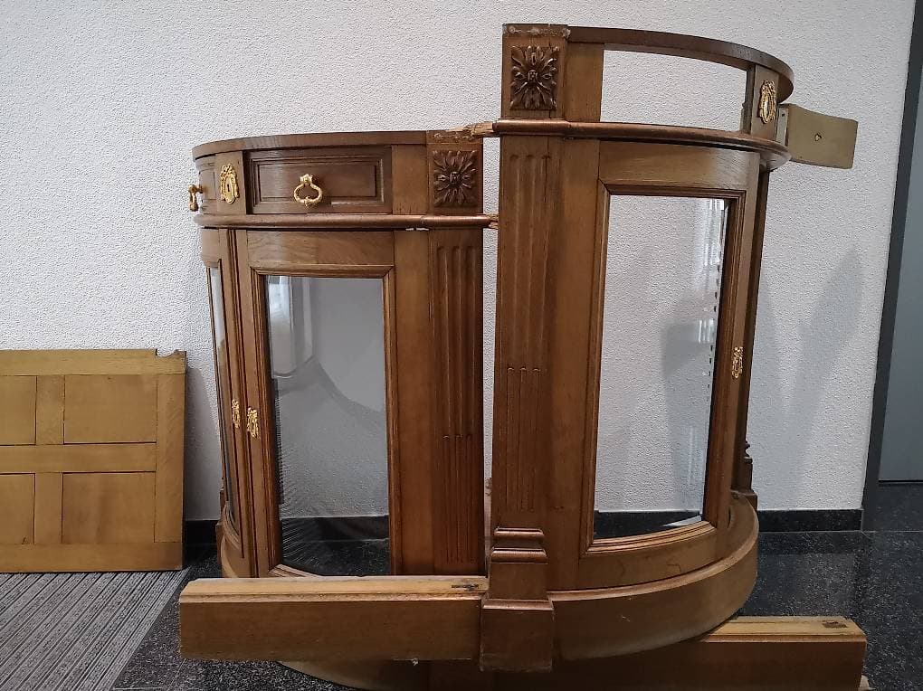 Holz Ornament Teile Sideboard