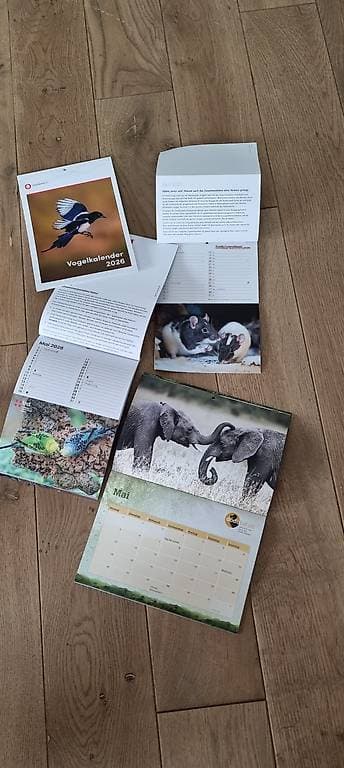 Postkartenkalender Tiere GRATIS - cartes postale animaux