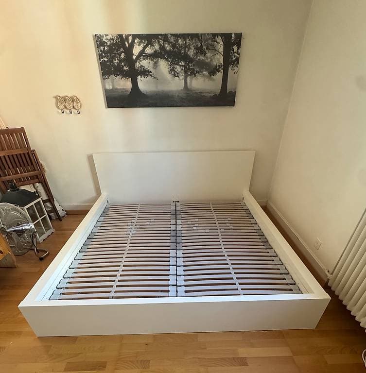 Doppelbett 180 x 200 weiss