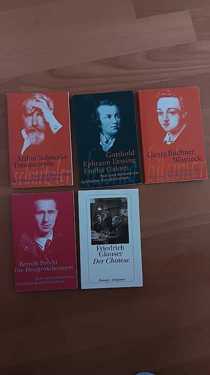 Die Dreigroschenoper, der Chinese, Traumnovelle, Woyzeck