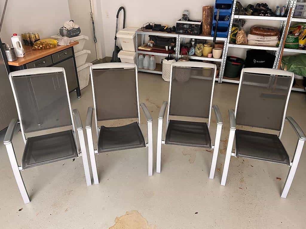 4x Gartenstühle