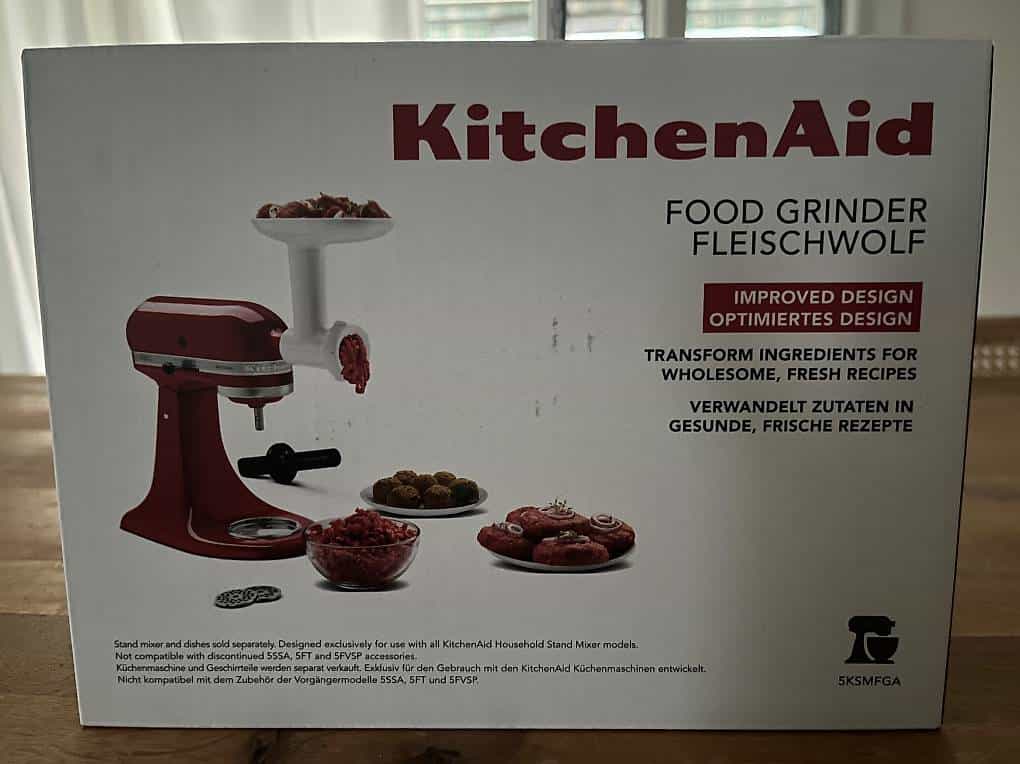 Fleischwolf-Aufsatz für KitchenAid