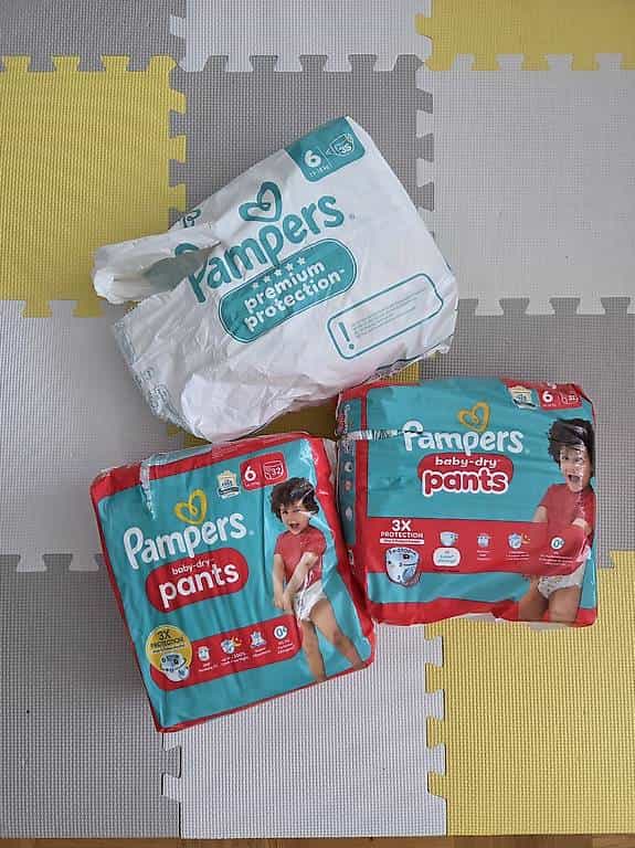 Pampers taille 6