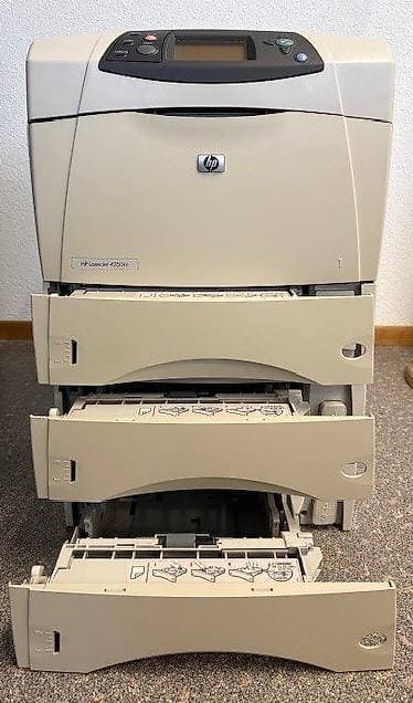 Drucker LaserJet HP4250tn gratis abzugeben