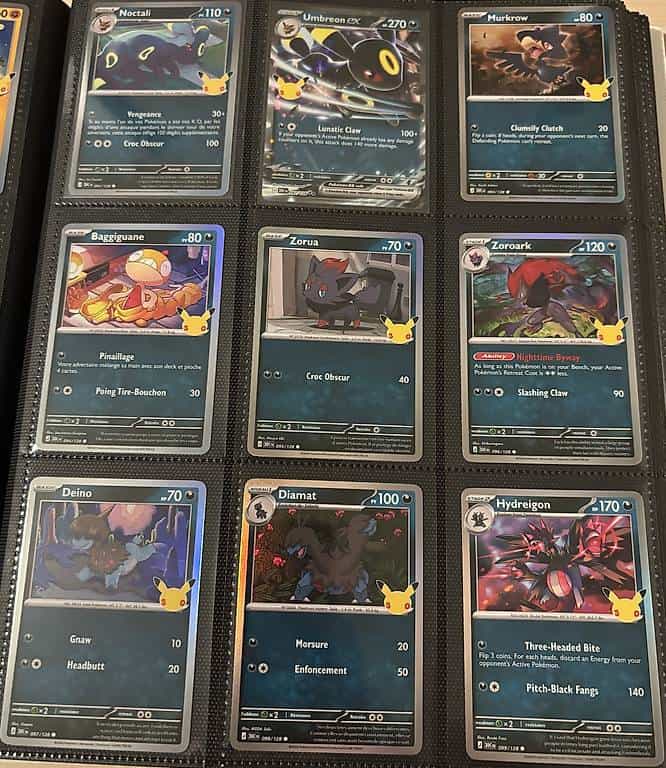 Cartes pokemoks 25 ans ! 3