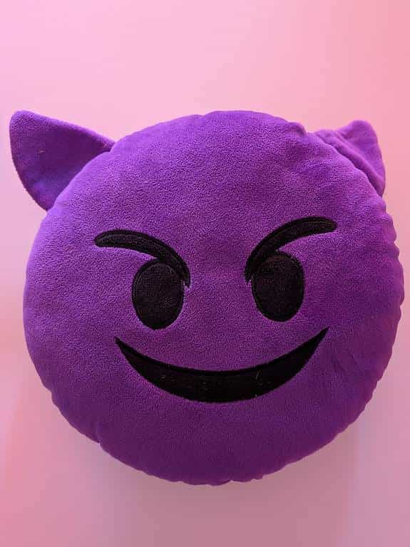 Coussin emoji