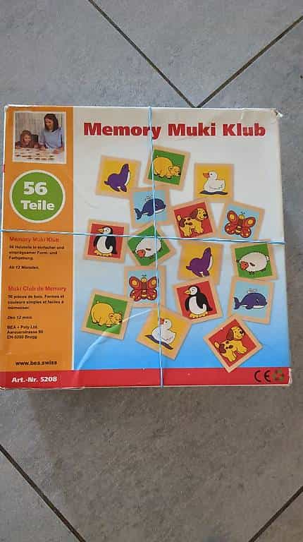 Memory Holz ab 12 Mt.