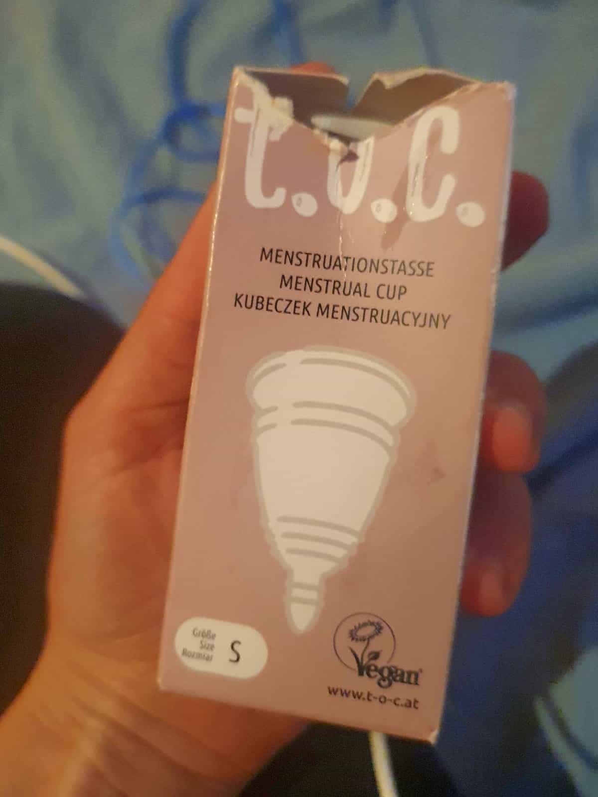 Cup menstruelle petite - jamais utilisée