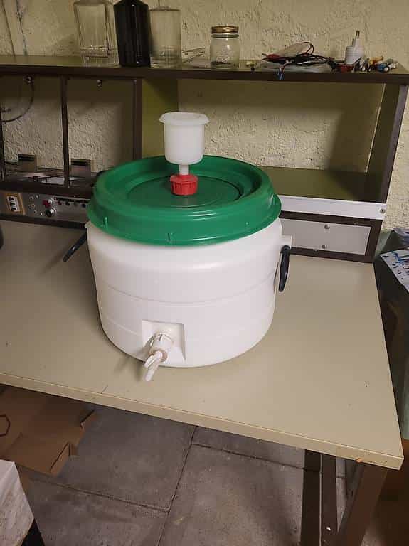 Gärbehälter von Hobbybrauerei