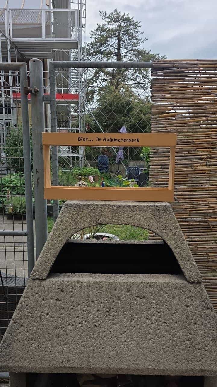 Bierkühler / Getränkekühler zu verschenken