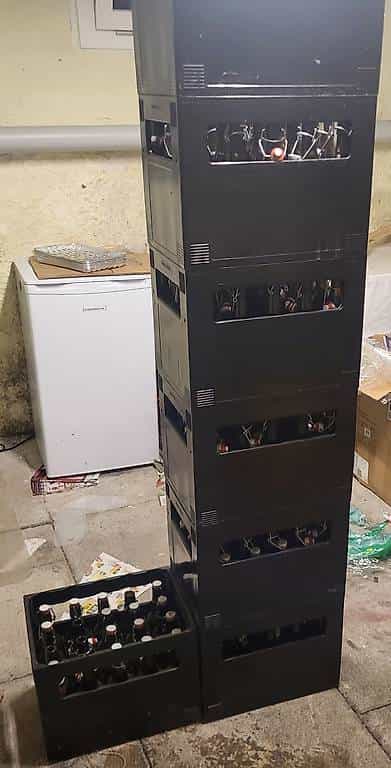 Gebrauchte 0.5l Bügelflaschen aus Hobbybrauerei