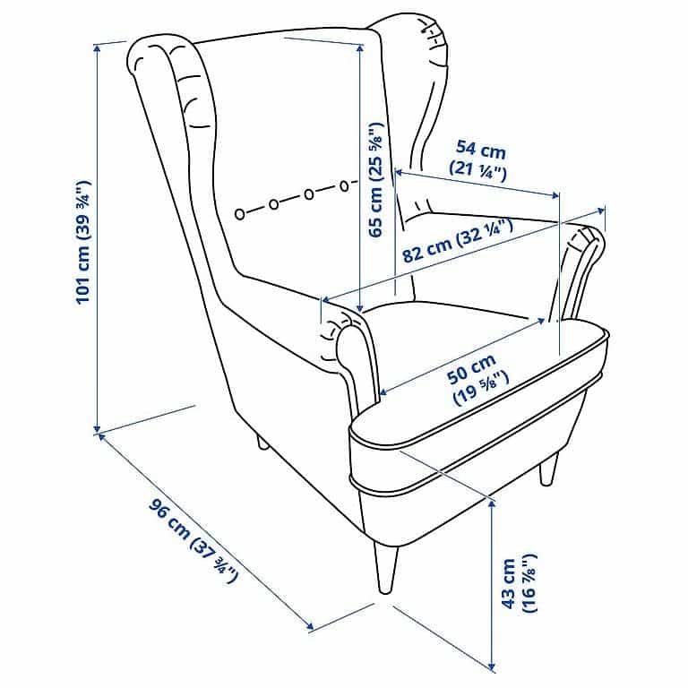 Fauteuil IKEA STRANDMONA