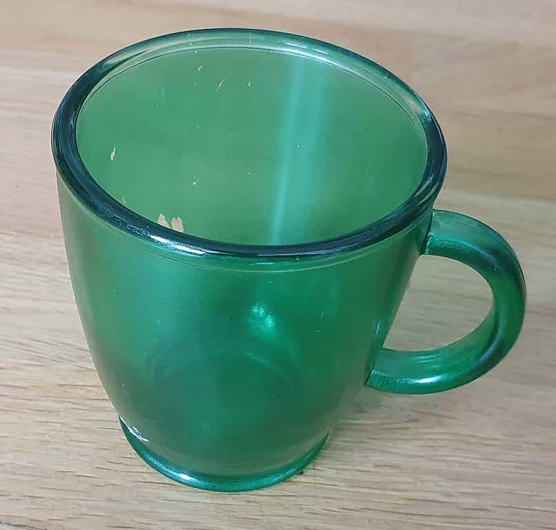 A donner - Tasse verte
