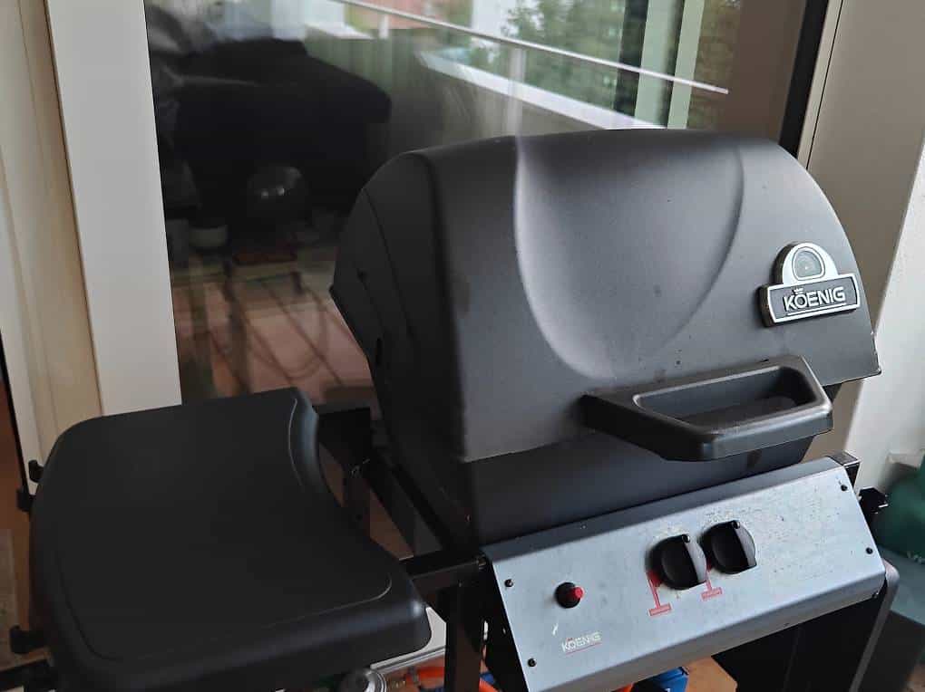 Grill Marke König gratis abzugeben