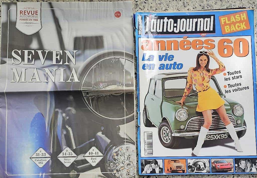 Magazines automobile de collection