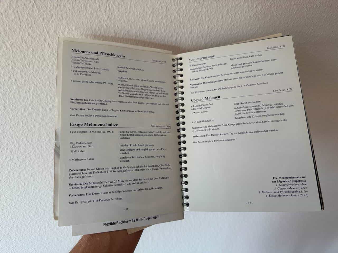 Kochbücher (Dessert und Vegetarisch)