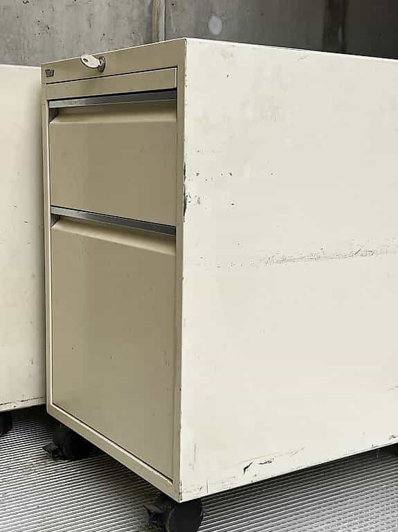 Caisson de bureau VIDMAR - acier - compact avec serrure