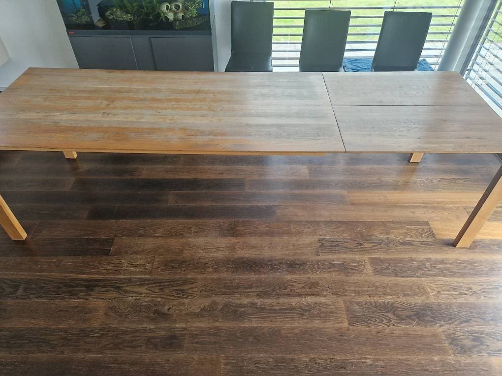 Esszimmertisch Eiche 200/290cm x 90cm