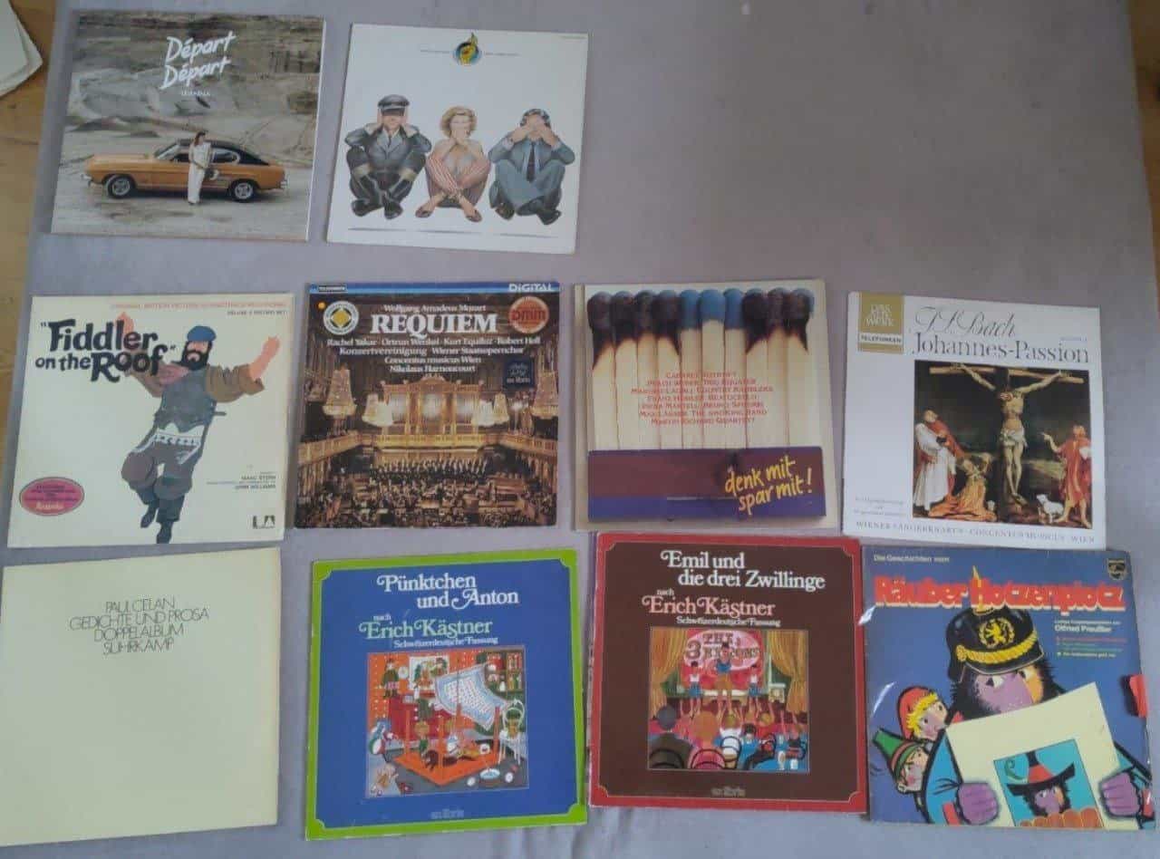 LPs zum Abholen