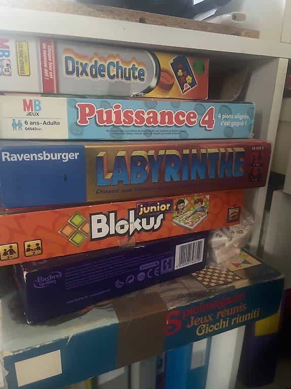 6 jeux de société