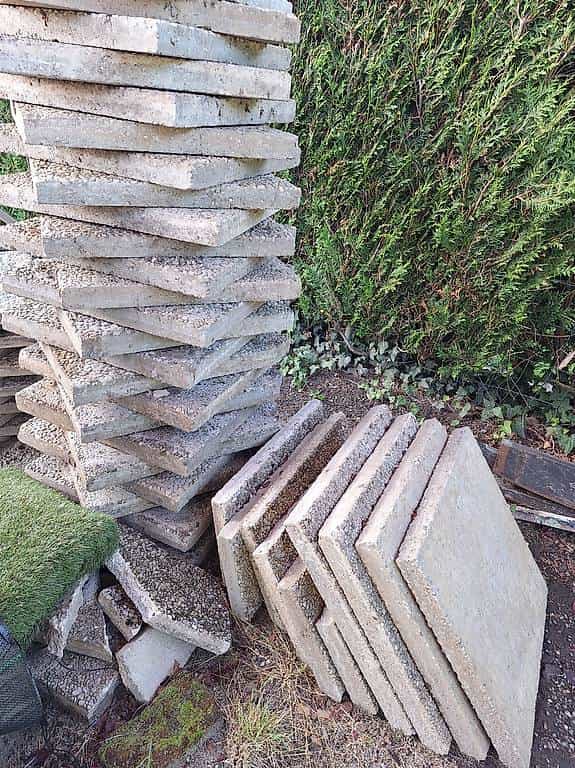 Dalle de jardin en béton