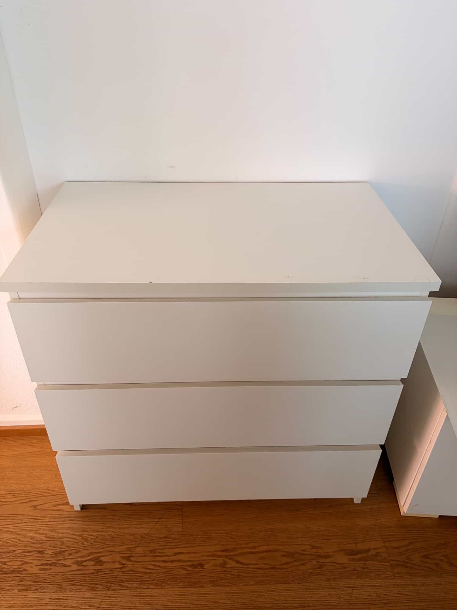 Chest of Drawers, white