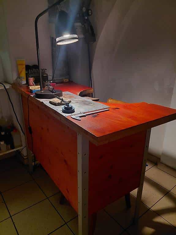 Établi de bijoutier