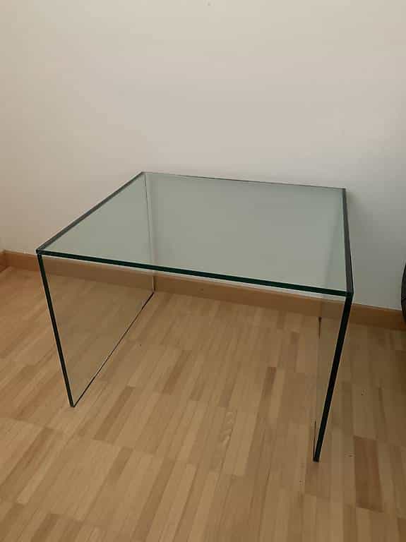 2 Glasbeistelltische