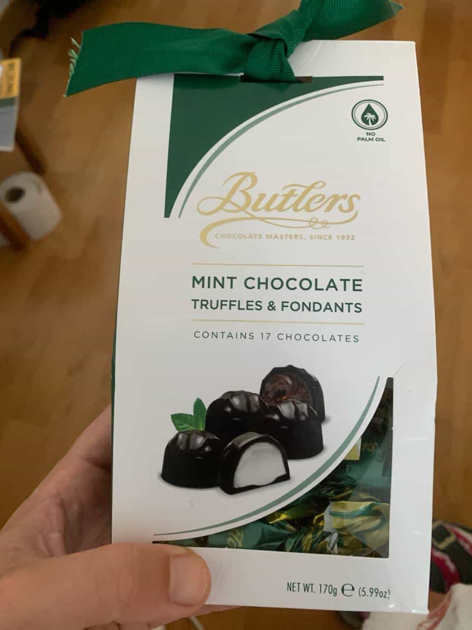 Butterscotch Mint Chocolate Truffles & Fondants