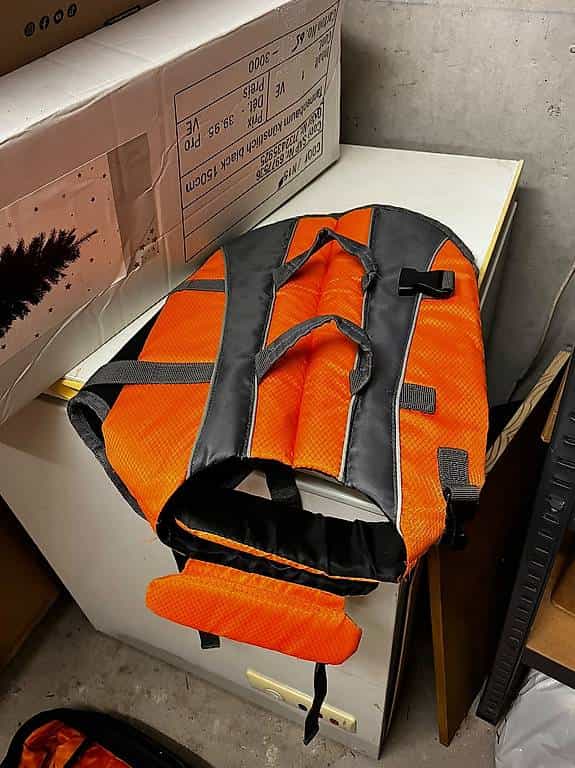 Gillet sauvetage chien