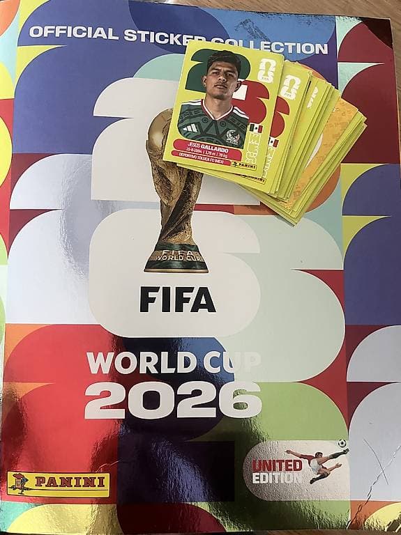 Panini coupe du monde 2026