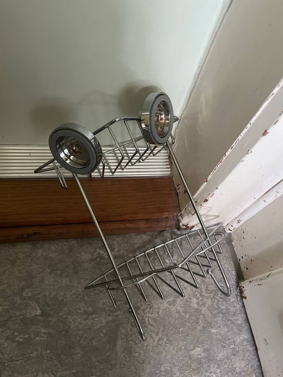 Badezimmer-Regal mit 2 Spiegeln