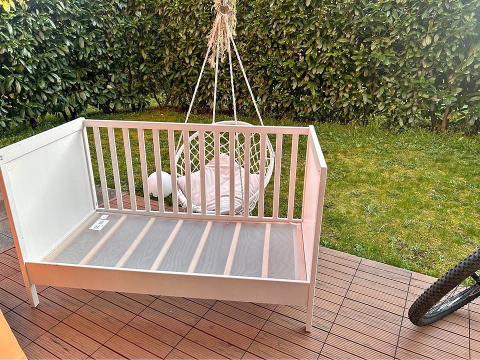 Beistellbett für an Elternbett gratis