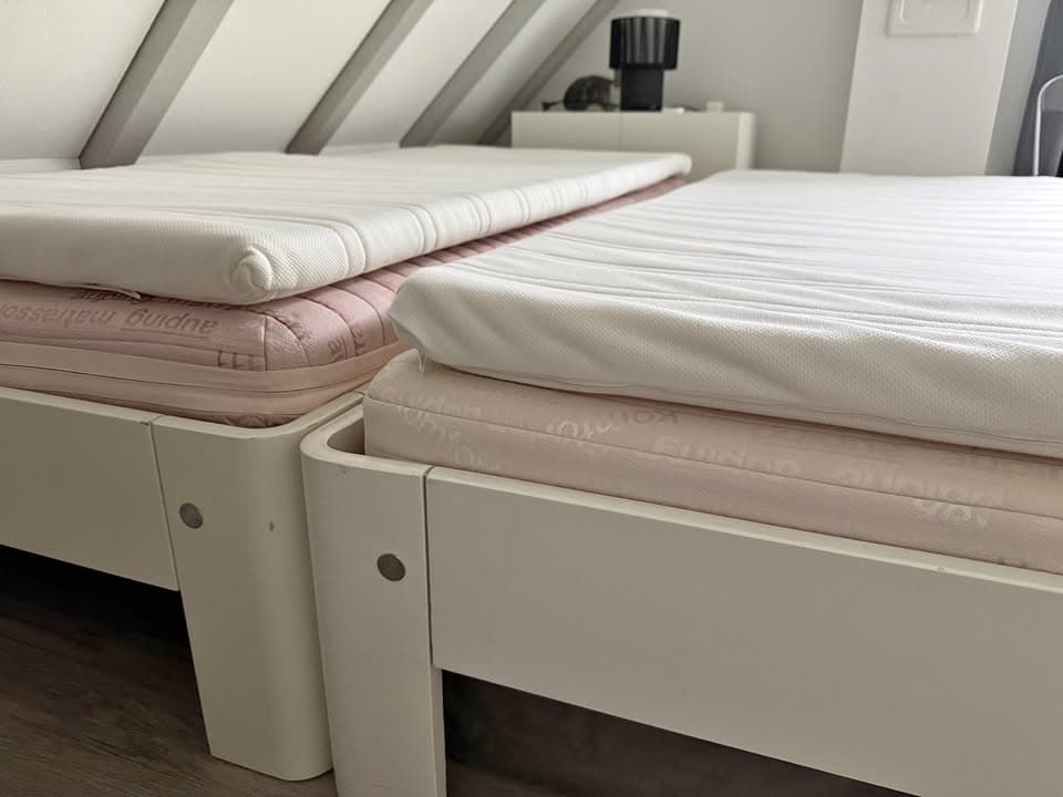 Gratis: zwei Auping-Betten