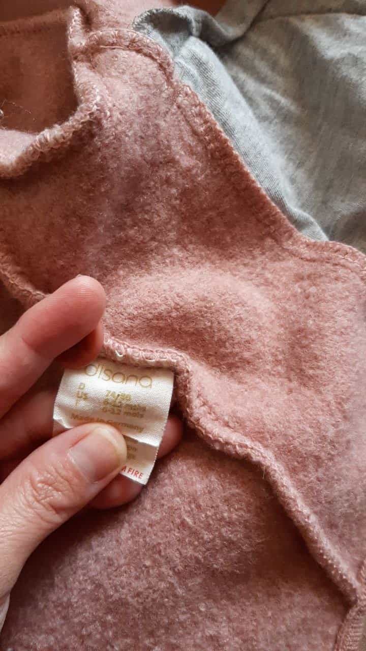Wollwalkjacke Disana, Grösse 74/80